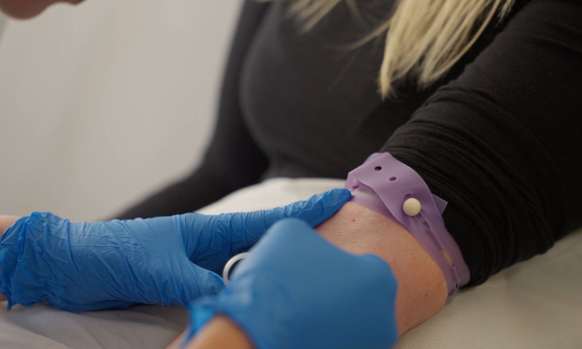 prikaz vađenja krvi